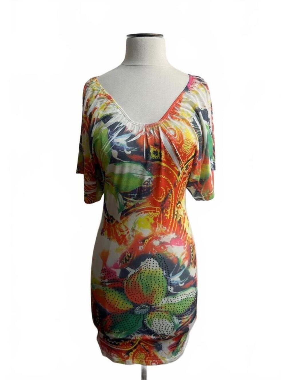 Cristina Love y2k Glam NWT rhinestone Body con dress Small